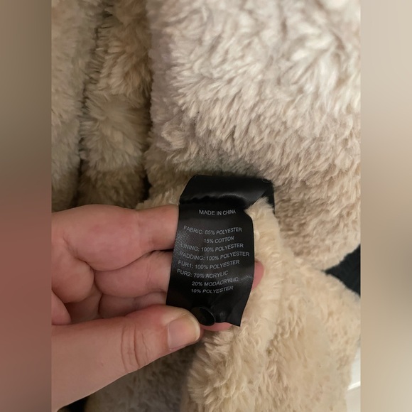 ✨Royal Matrix Black Fur Lined Coat Size 12 - Picture 12 of 16